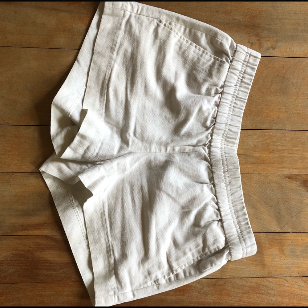 J Crew White Shorts